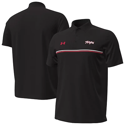 Under Armour Maryland Terrapins Performance Drive Chest Stripe Polo