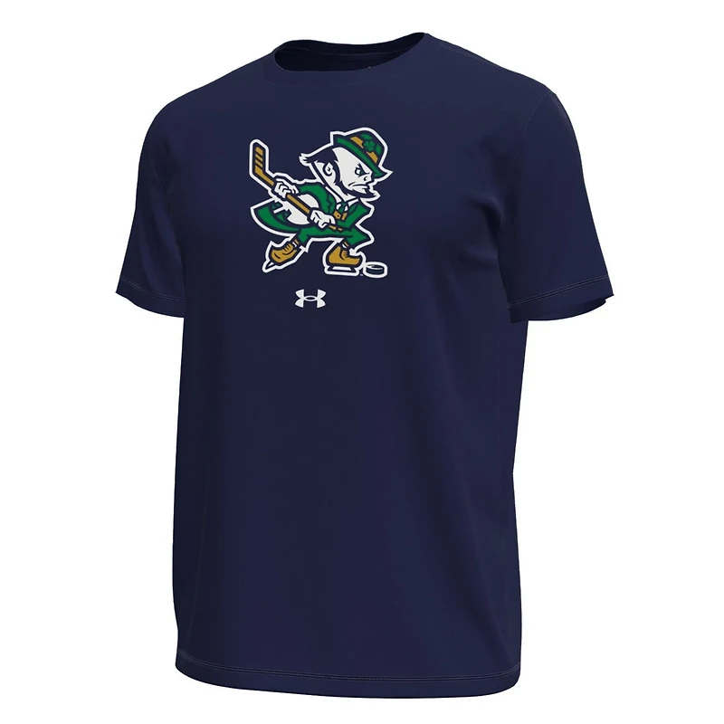 Under Armour Notre Dame Fighting Irish Hockey Leprechaun Tech Stretch T-Shirt