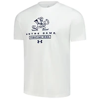 Under Armour Notre Dame Fighting Irish Stack Stretch Performance T-Shirt