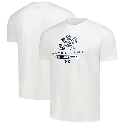 Under Armour Notre Dame Fighting Irish Stack Stretch Performance T-Shirt