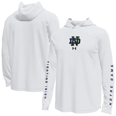 Under Armour Notre Dame Fighting Irish Tech Stretch Long-Sleeve Hooded T-Shirt