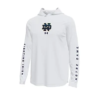 Under Armour Notre Dame Fighting Irish Tech Stretch Long-Sleeve Hooded T-Shirt