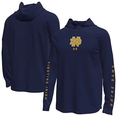 Under Armour Notre Dame Fighting Irish Tech Stretch Long-Sleeve Hooded T-Shirt