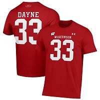 Under Armour Ron Dayne Wisconsin Badgers Name  Number T-Shirt