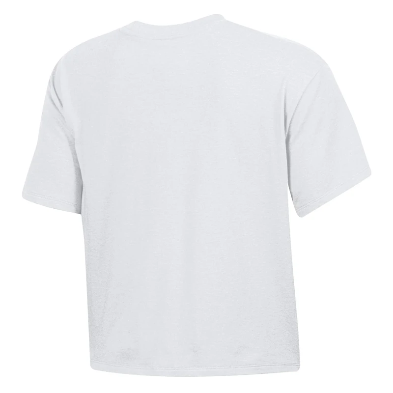 Under Armour South Carolina Gamecocks Essentials Icon Ultra-Soft Tri-Blend Boxy Cropped T-Shirt