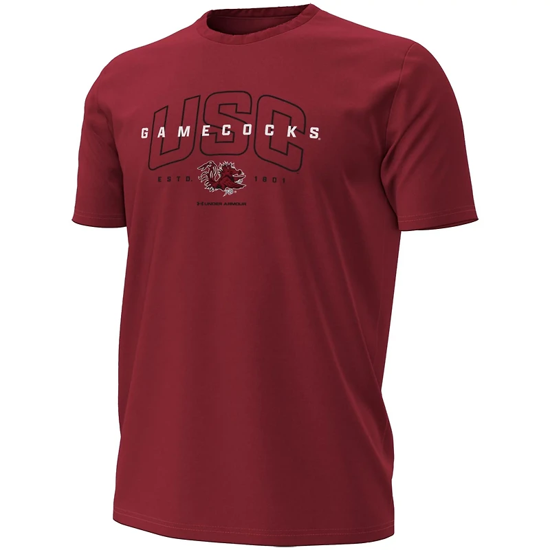 Under Armour South Carolina Gamecocks Overlay Performance T-Shirt