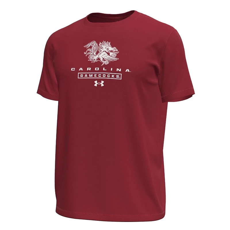 Under Armour South Carolina Gamecocks Stack Stretch Performance T-Shirt