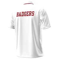 Under Armour Wisconsin Badgers 1980 Throwback Game Polo