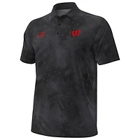 Under Armour Wisconsin Badgers Freedom Collection ArmourFuse Polo