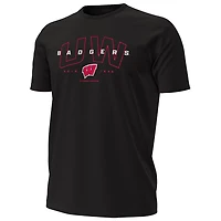 Under Armour Wisconsin Badgers Overlay Performance T-Shirt