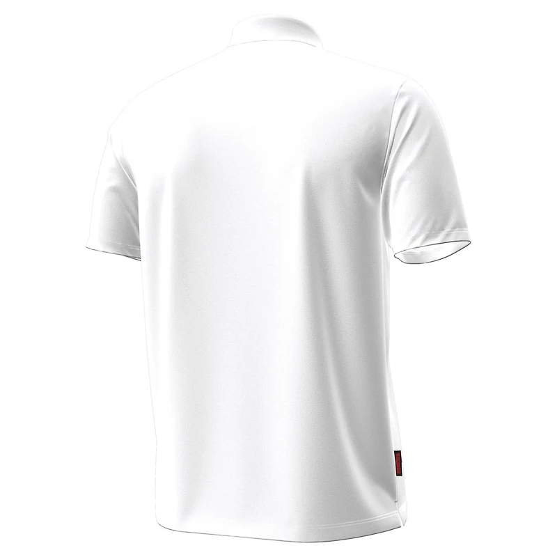 Under Armour Wisconsin Badgers Performance Drive Chest Stripe Polo