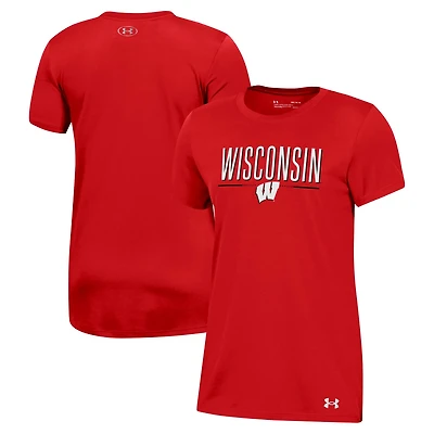 Under Armour Wisconsin Badgers Performance T-Shirt