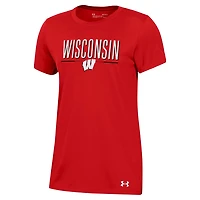 Under Armour Wisconsin Badgers Performance T-Shirt