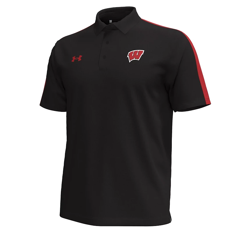 Under Armour Wisconsin Badgers Pinnacle Performance Polo