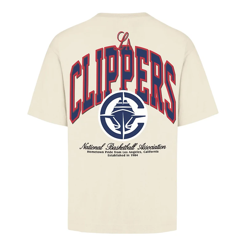 Unisex '47 LA Clippers Crossover Collection Foundation Pocket T-Shirt