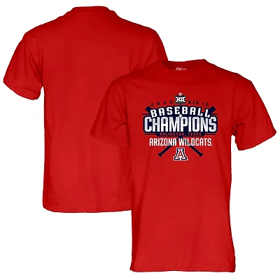 Unisex 84 Arizona Wildcats 2025 Big 12 Baseball Conference Tournament Champions T-Shirt