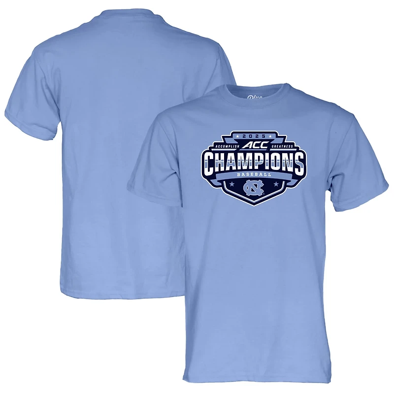 Unisex 84 Carolina North Carolina Tar Heels 2025 ACC Baseball Conference Tournament Champions T-Shirt