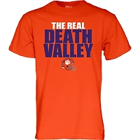 Unisex 84 Clemson Tigers The Real Death Valley T-Shirt