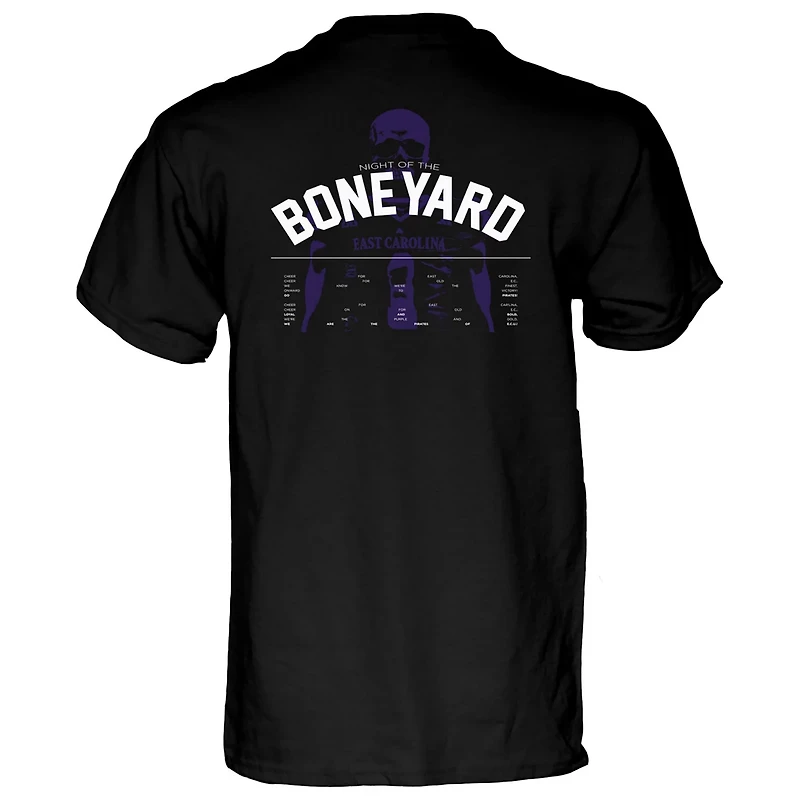 Unisex 84 ECU Pirates Night Of The Boneyard T-Shirt