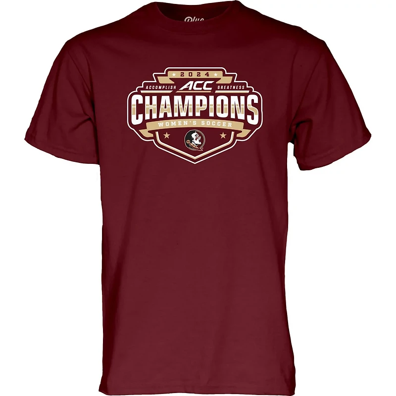 Unisex 84 Florida State Seminoles 2024 ACC Women's Soccer Tournament Champions T-Shirt