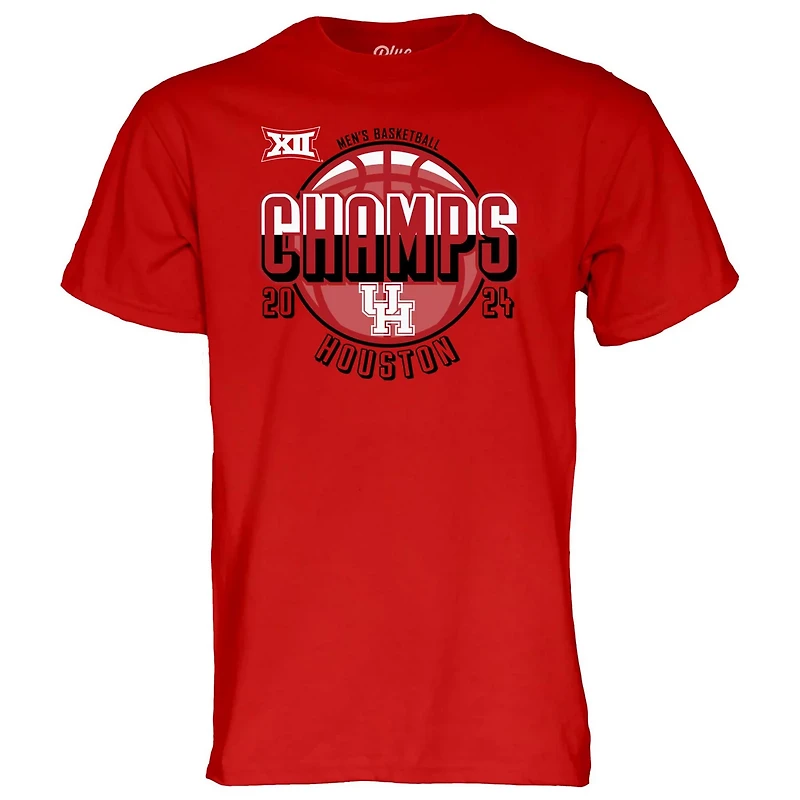 Unisex 84 Houston Cougars 2024 Big 12 Men's Basketball Regular Season Champions T-Shirt