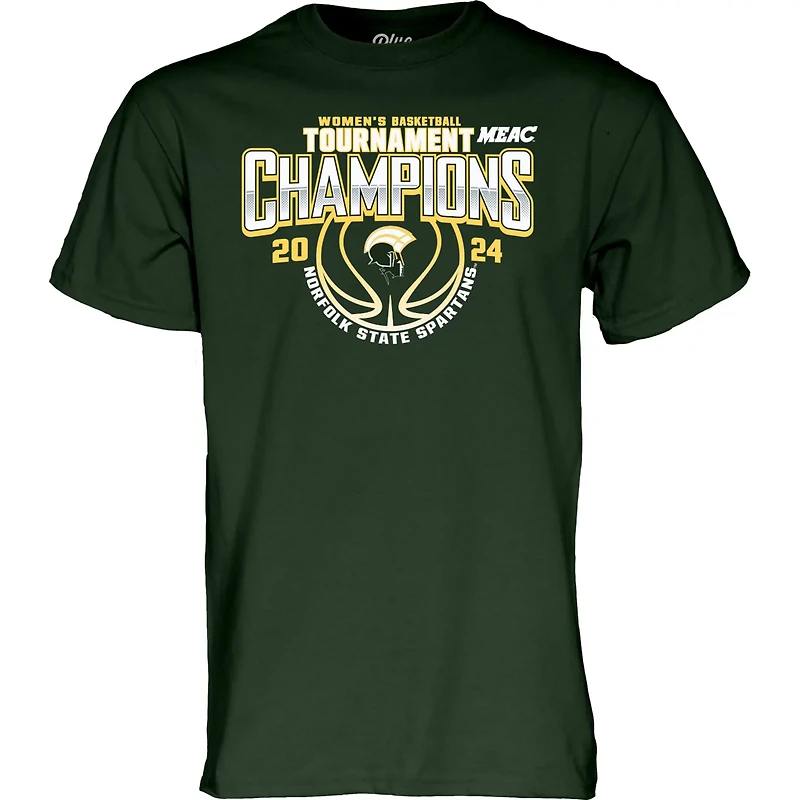 Unisex 84 Norfolk State Spartans 2024 MEAC Women's Basketball Conference Tournament Champions T-Shirt