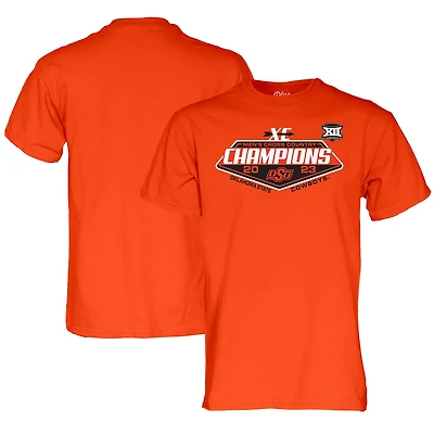 Unisex 84 Oklahoma State Cowboys 2023 Big 12 Men's Cross Country Champions T-Shirt