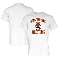 Unisex 84 Oregon State Beavers Wrestling Beaver T-Shirt