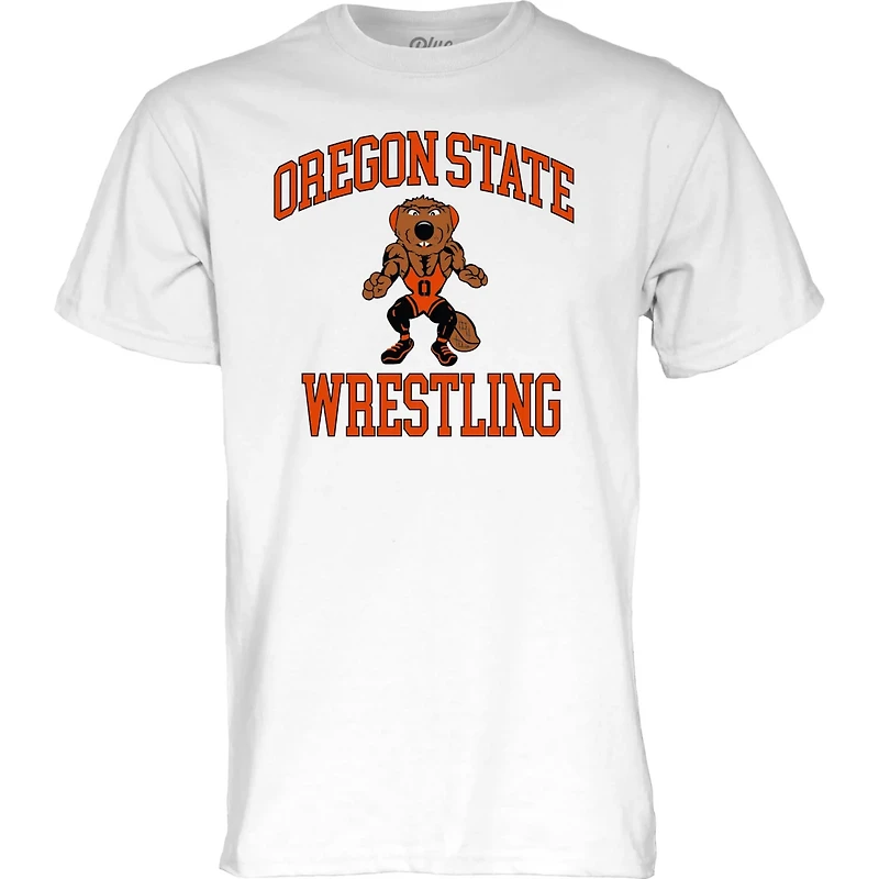 Unisex 84 Oregon State Beavers Wrestling Beaver T-Shirt