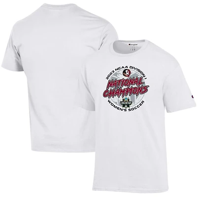 Unisex Champion Florida State Seminoles 2023 NCAA Women's Soccer National Champions Locker Room T-Shirt