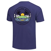 Unisex ECU Pirates Scenic Comfort Colors T-Shirt