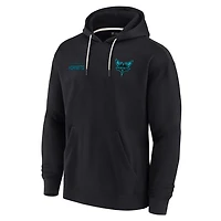 Unisex Fanatics Charlotte Hornets Elements Super Soft Fleece Pullover Hoodie
