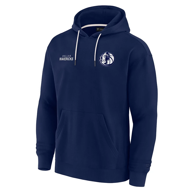 Unisex Fanatics Dallas Mavericks Elements Super Soft Fleece Pullover Hoodie