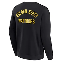 Unisex Fanatics Golden State Warriors Super Soft Pullover Crew Sweatshirt