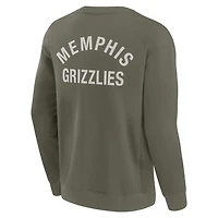 Unisex Fanatics Memphis Grizzlies Super Soft Pullover Crew Sweatshirt