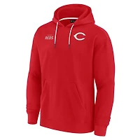 Unisex Fanatics Signature Cincinnati s Super Soft Fleece Pullover Hoodie