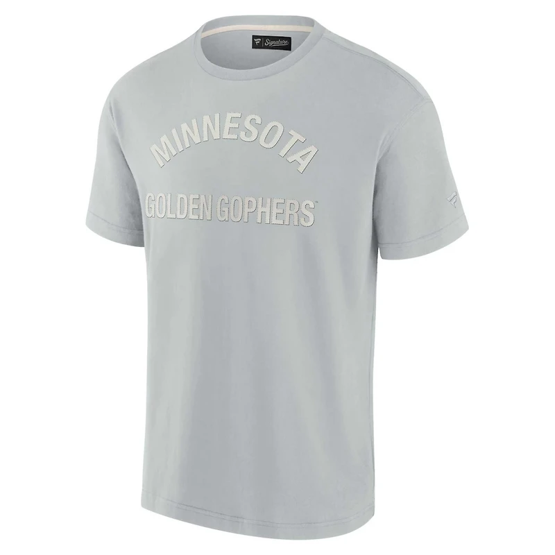 Unisex Fanatics Signature Minnesota Golden Gophers Super Soft Short Sleeve T-Shirt