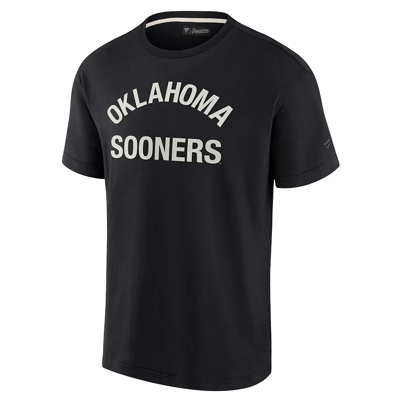 Unisex Fanatics Signature Oklahoma Sooners Super Soft Short Sleeve T-Shirt