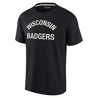 Unisex Fanatics Signature Wisconsin Badgers Elements Super Soft Short Sleeve T-Shirt