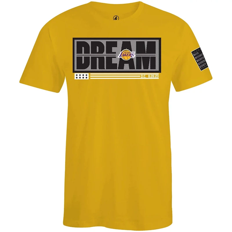 Unisex FISLL x History Collection Los Angeles Lakers T-Shirt