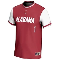 Unisex GameDay Greats 1 Alabama Crimson Tide Lightweight Softball Fashion Jersey