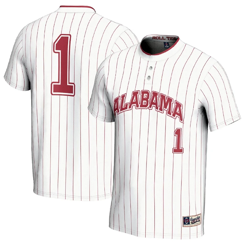 Unisex GameDay Greats 1 Alabama Crimson Tide Lightweight Softball Fashion Jersey