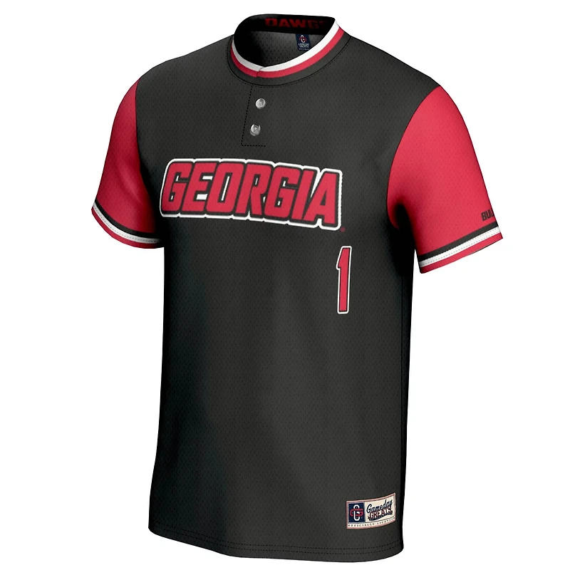 Unisex GameDay Greats 1 Georgia Bulldogs Lightweight Softball Jersey