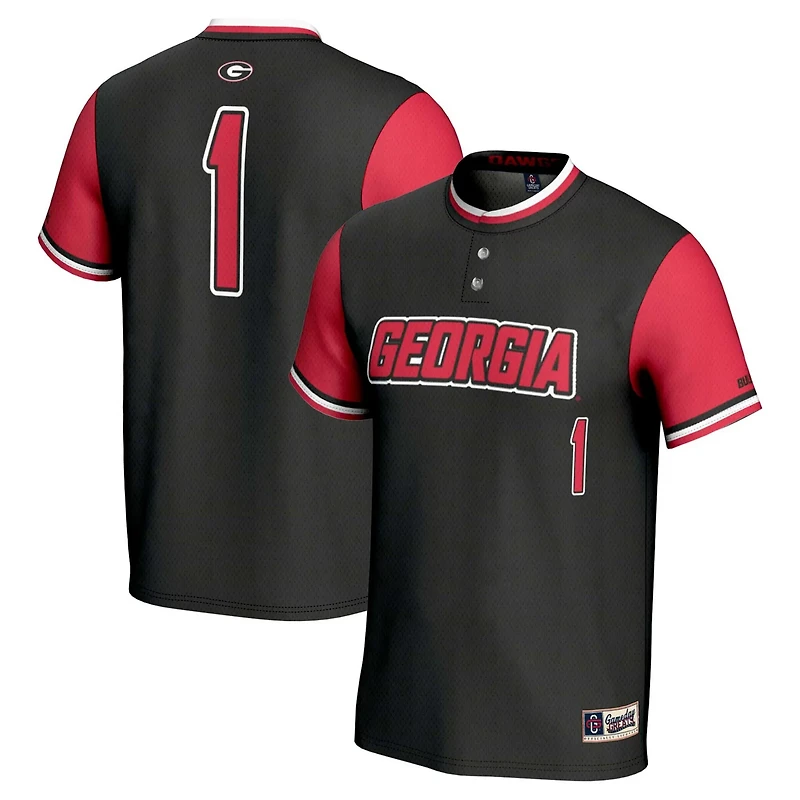 Unisex GameDay Greats 1 Georgia Bulldogs Lightweight Softball Jersey