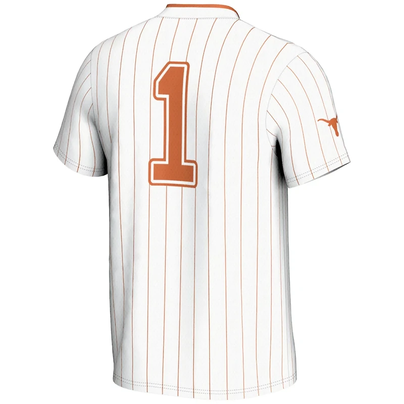 Unisex GameDay Greats 1 Texas Longhorns Lightweight Softball Jersey