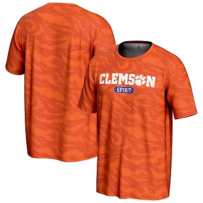 Unisex GameDay Greats Clemson Tigers Spirit Tiger Print T-Shirt