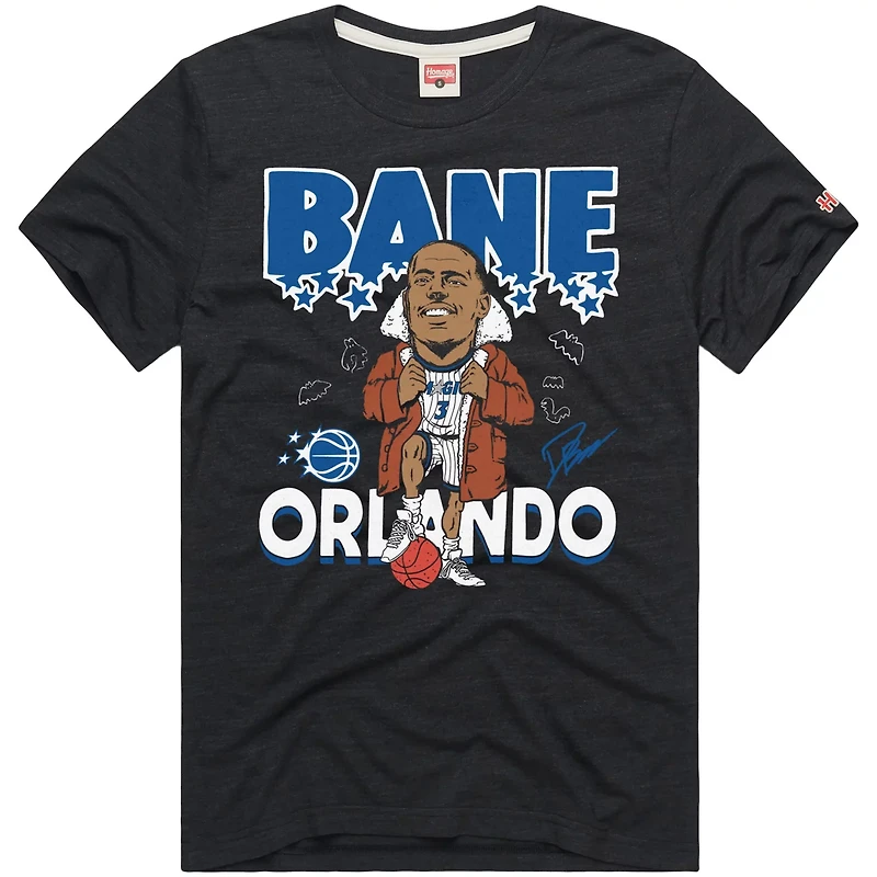 Unisex Homage Desmond Bane Orlando Magic Signature Tri-Blend T-Shirt