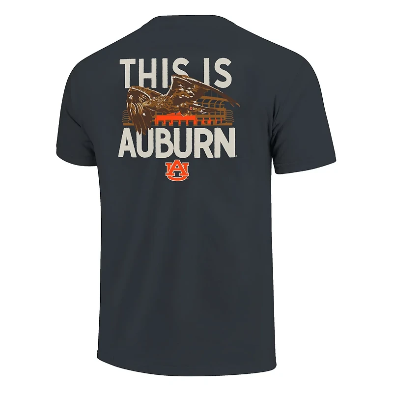 Unisex Image One Auburn Tigers Hyper Local This Is War Eagle T-Shirt
