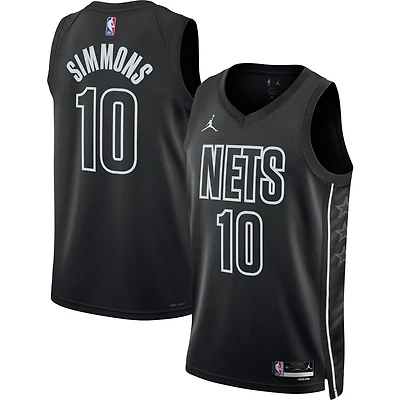 Unisex Jordan Brand Ben Simmons Brooklyn Nets Swingman Jersey - Statement Edition