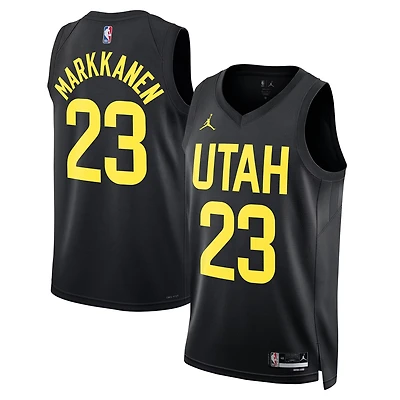 Unisex Jordan Brand Lauri Markkanen Utah Jazz Swingman Player Jersey - Statement Edition